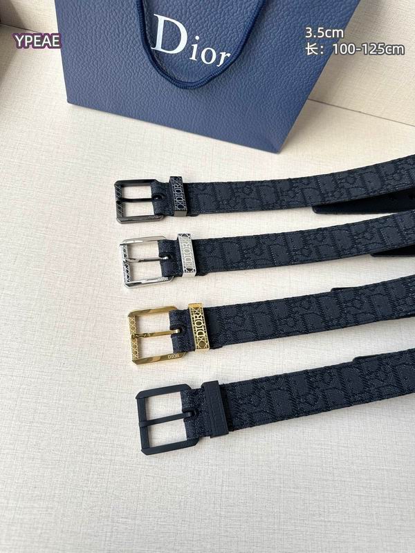 Dior belt 35mmX100-125cm 8L06